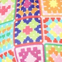 Sale Smak Parlour Plus Size Rainbow Quilt Print Feelin Groovy Crop Top