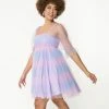 Smak Parlour Pink & Purple Ombre Love Interest Babydoll Dress