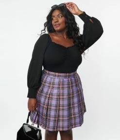 Trending Unique Vintage Plus Size Black Chiffon Sleeve Bodysuit