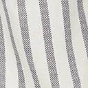 Skylar + Madison White & Navy Stripe Cropped Wide Leg Pants