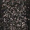 Dress Forum Black & Gold Sequin Mini Dress
