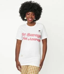 Gina Tees Sale Be Savage Unisex Graphic Tee