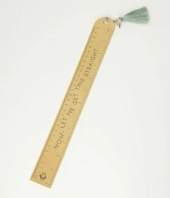 Finelines (Designworks) Accessories Let Me Get This Straight Ruler