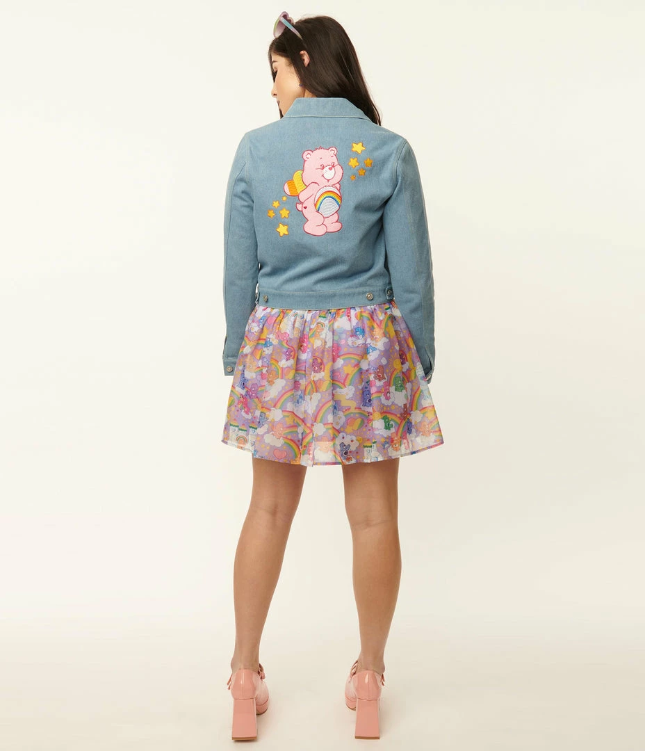 Care Bears X Unique Vintage 1950s Kingdom Of Caring Tulle Flare Skirt