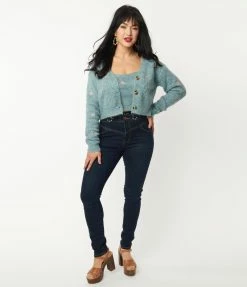 Blue Turtle Sale Dark Denim High Waisted Skinny Jeans