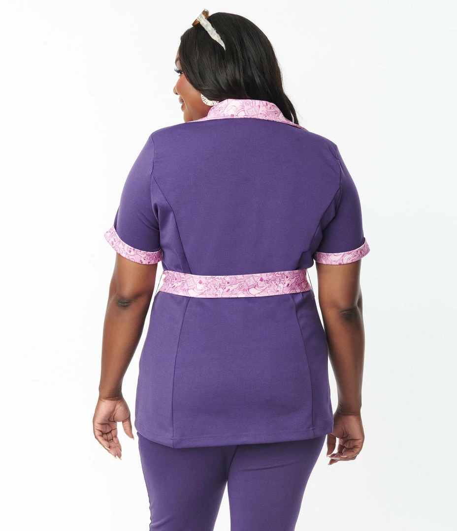 Scooby Doo X Smak Parlour Plus Size Purple Daphne Tunic Fan Flair