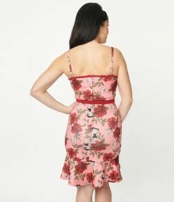 Betty Boop X Unique Vintage Sweet Betty Print Wiggle Dress Fan Flair