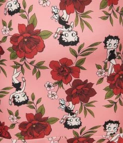 Betty Boop X Unique Vintage Plus Size Sweet Betty Print Wiggle Dress