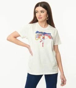 DC Comics X Unique Vintage Wonder Woman Magic Unisex Tee Fan Flair