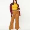 Scooby Doo X Smak Parlour Plus Size Brown Corduroy Flare Pants