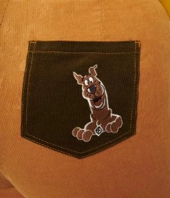 Scooby Doo X Smak Parlour Plus Size Brown Corduroy Flare Pants