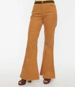 Scooby Doo X Smak Parlour Brown Corduroy Flare Pants