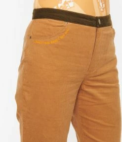 Scooby Doo X Smak Parlour Brown Corduroy Flare Pants
