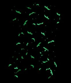 Unique Vintage Plus Size Black & Glow In The Dark Bat Print Mia Romper Rompers & Jumpsuits