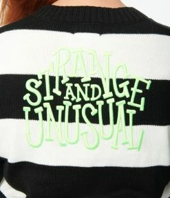 Beetlejuice X Unique Vintage Plus Size Strange & Unusual Cardigan