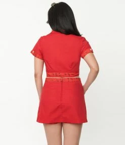 Jetsons X Unique Vintage Red Judy Print Hide & Seek Skort Trending