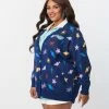 Clothing Jetsons X Unique Vintage Plus Size Blue Astro Cardigan