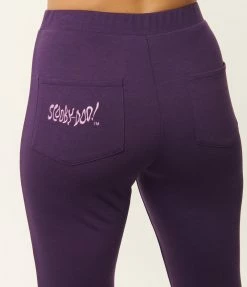 Fan Flair Scooby Doo X Smak Parlour Purple Flare Pants
