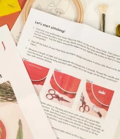 Finelines (MCREATIVEJ) Mushroom Trio Embroidery Kit