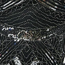 New Arrivals! Unique Vintage Plus Size 1920s Black & Silver Sequin Flapper Dress