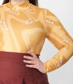 Scooby Doo X Smak Parlour Plus Size Groovy Mystery Machine Print Top