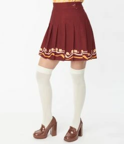 Scooby Doo X Smak Parlour Mystery Machine Border Mini Skirt Fan Flair