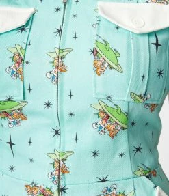 Jetsons X Unique Vintage Space Adventure Print Mia Romper