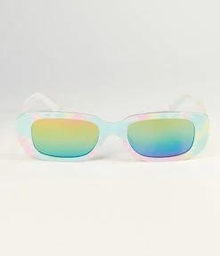 AJ Morgan Eyewear (B2B Wholesale) Multicolor Tie Dye Retro Sunglasses