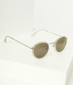 AJ Morgan Eyewear (B2B Wholesale) Silver Metal Round Sunglasses