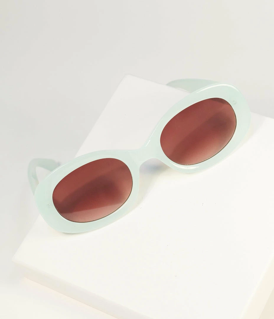 Lucent Product Inc. Mint Oval Sunglasses