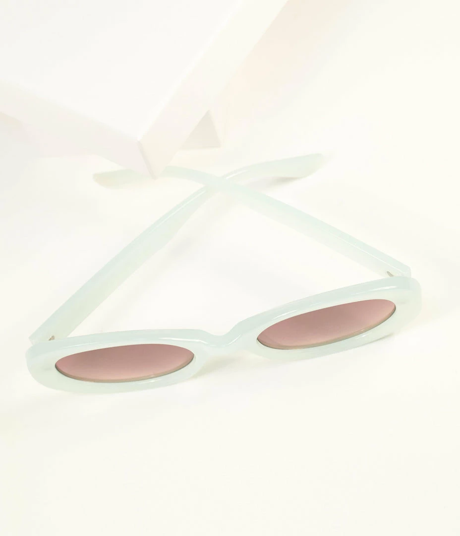 Lucent Product Inc. Mint Oval Sunglasses