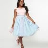 Magnolia Place Ombre Rainbow & Pearl Sally Swing Skirt
