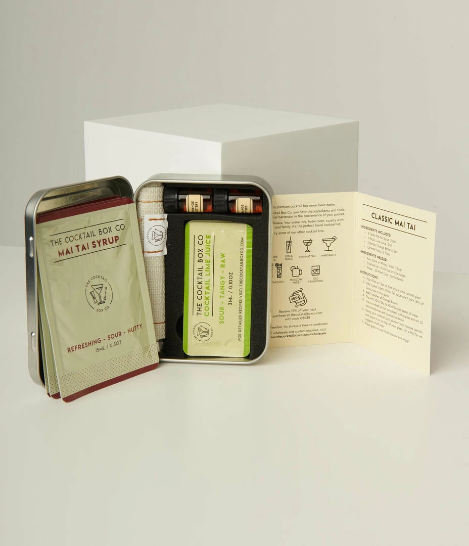 Clique (Cocktail Box Co) Mai Tai Cocktail Kit Accessories