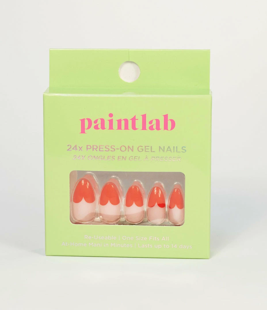 Clique (Paint Lab) Queen Of Hearts Press On Nail Kit