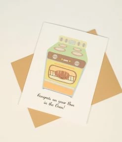 Ilootpaperie Sale Bun In The Oven Baby Card