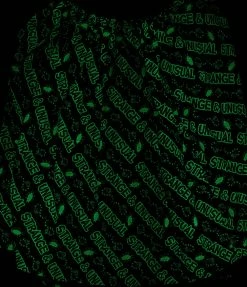 Beetlejuice X Unique Vintage Strange & Unusual Glow In The Dark Midi Skirt Fan Flair