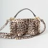 Betsey Johnson Leopard Bow Crossbody Purse
