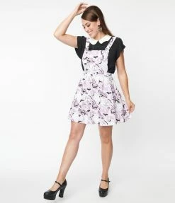 Cakeworthy Nightmare Before Christmas Coffin Pinafore Skirt