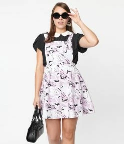 Cakeworthy Nightmare Before Christmas Coffin Pinafore Skirt
