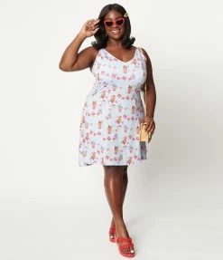 Cakeworthy Plus Size Bambi Woodland Mini Dress