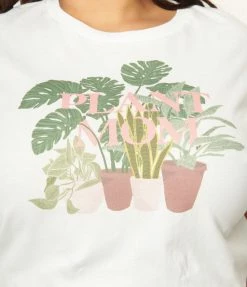 Femfetti Plus Size Plant Mom Unisex Graphic Tee