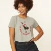 Fan Flair Popeye X Unique Vintage Olive Oyl Be Bold Graphic Crop Top