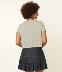 Fan Flair Popeye X Unique Vintage Olive Oyl Be Bold Graphic Crop Top