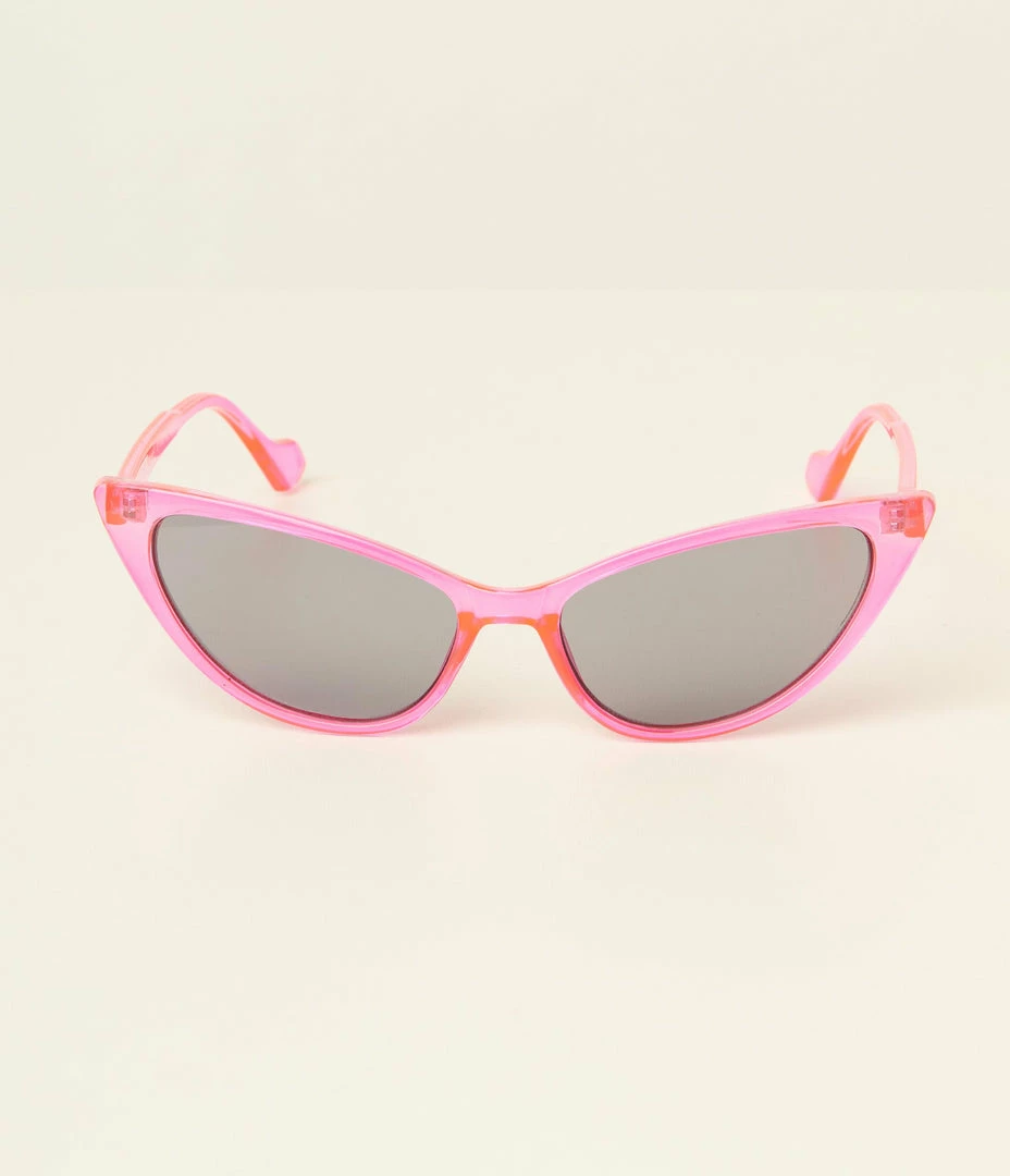 AJ Morgan Eyewear (B2B Wholesale) Hot Pink Sultry Cat Eye Sunglasses