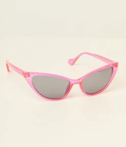 AJ Morgan Eyewear (B2B Wholesale) Hot Pink Sultry Cat Eye Sunglasses