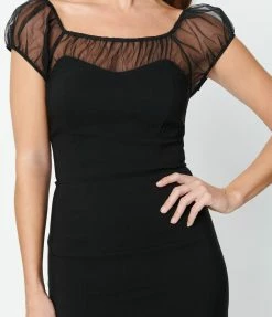 Collectif Black Alina Pencil Dress