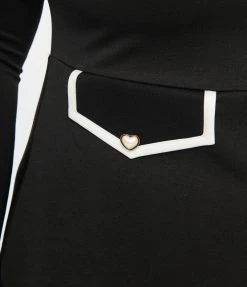 Smak Parlour Plus Size Black Mock Turtleneck Fit & Flare Dress New Arrivals!