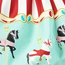 Collectif Plus Size Carousel June Swing Dress Clothing