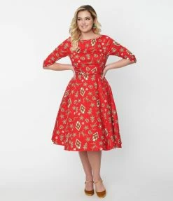 Clothing Collectif Gingerbread Suzanne Swing Dress