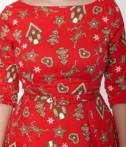 Clothing Collectif Gingerbread Suzanne Swing Dress